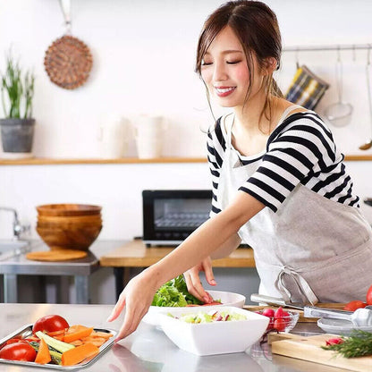 Bamboo Wooden Chopping Board with Sliding Stainless Steel Tray