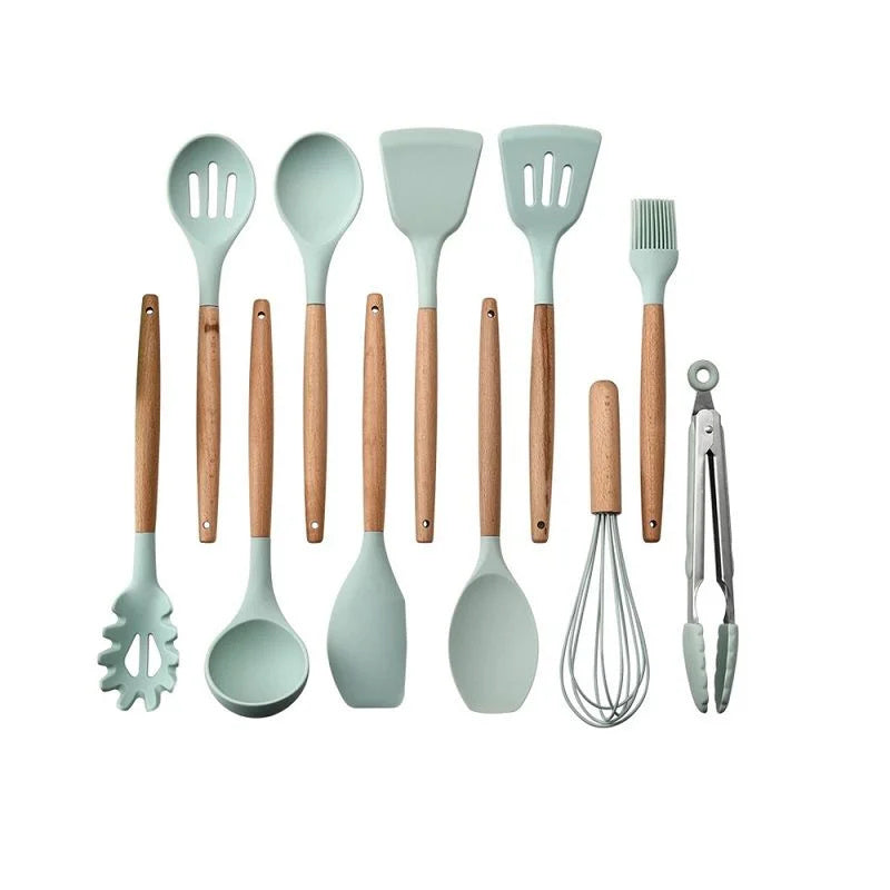 12-Piece Silicone Kitchen Utensil Set